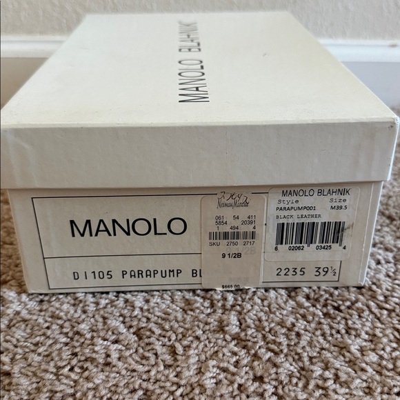 Manolo Blahnik Classic Black Heels